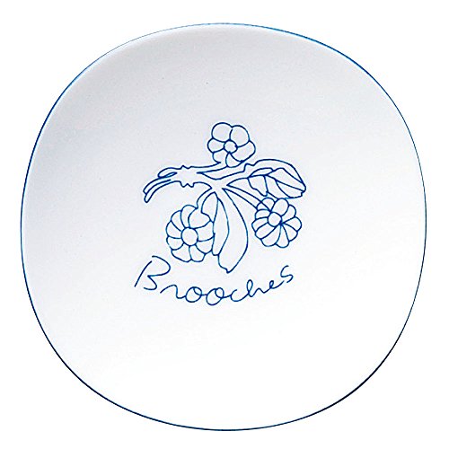 broach의 접시 S블루 플라워 AM-MB29045