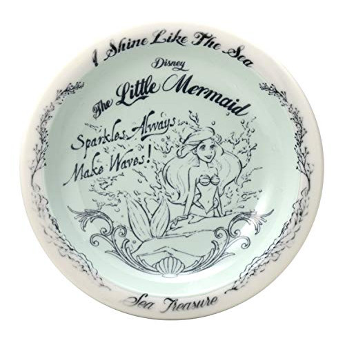 산고우 Pottery Medium 접시 Antique 공주 Ariel 17 cm Disney Little Mermaid 3263 u2013 21 