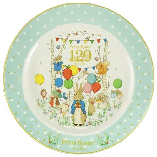 Peter Rabbit PR551-330 접시 7.9인치 20cm 120th Anniversary Balloon