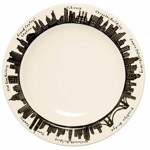 Fishs Eddy fissyuzuedyi 212 Series 디너 접시 Serving Bowl 25.6 cm