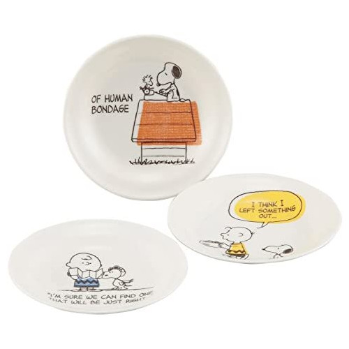 PEANUTS 피넛츠 스누피 접시 접시 세트 화장품 상자입 SN10-129