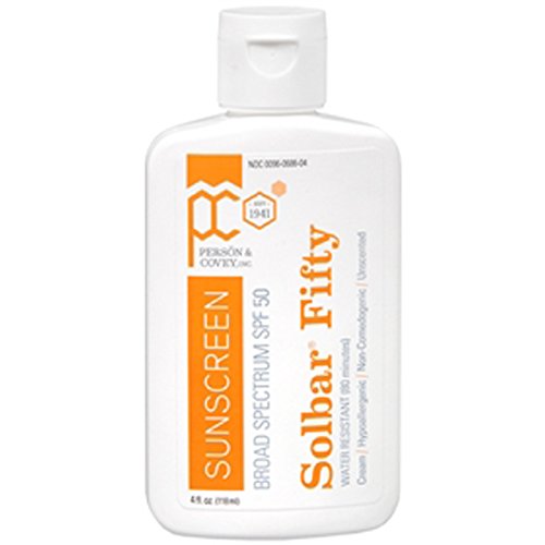 Solbar Fifty Water Resistant Sunscreen, Broad Spectrum SPF 50 Protection Cream - 4 Fluid Ounces