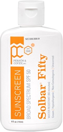 Solbar PF Sunscreen Cream SPF 50 4 oz (Pack of 5)