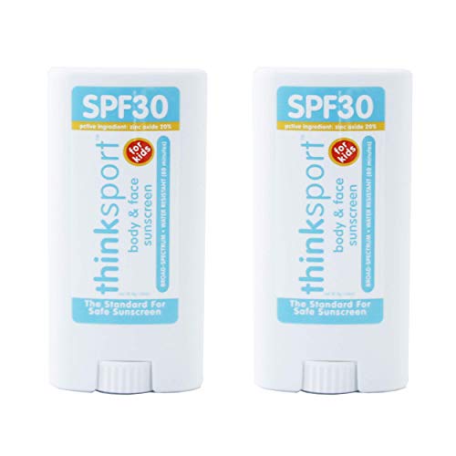 Thinksport Kids Safe Sunscreen Stick SPF 30 (2 pack)