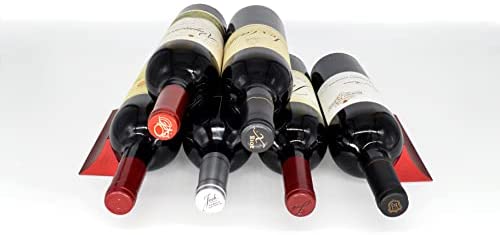 Winebars - The Tiny Elegant Flexible Wine Rack That You Can Put Anywhere (Jet Black)