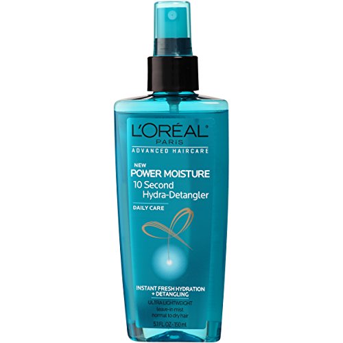 로레알 Paris Advanced Haircare Power Moisture 10 Second Hydra-Detangler 5.1 fl. oz. Packaging May Vary