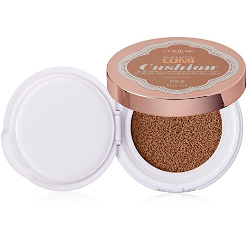 로레알 Paris True Match Lumi Cushion Foundation C5.5 Natural Tan 0.51 oz.