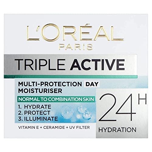로레알 Paris Dermo-Expertise Triple Active Day Multi-Protection Moisturiser - Normal & Combination Skin 50ml