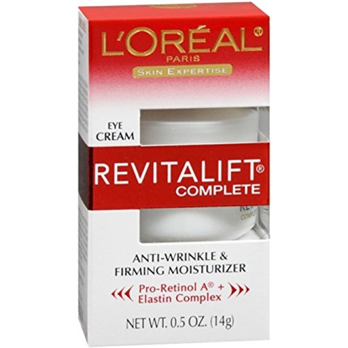로레알 Skin Expertise RevitaLift Complete Eye Anti-Wrinkle & Firming Cream 0.50 oz팩 4