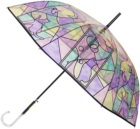 산토스 POE우산 스탠드 글라스 고양이와 나비 직경  약95cm JK-140-05 (옵션택일)