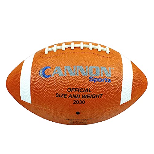 Cannon Sports Rubber Football for Games, Training & Practice