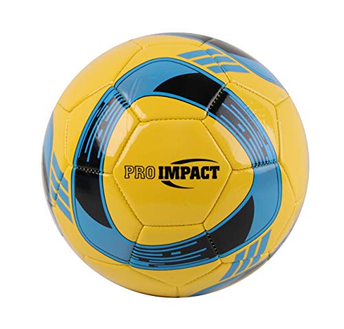 Pro Impact Training Soccer Ball, All Weather, Top Grade, Durable, Attractive Design, 32 Panels and Machine Stitched for Outdoor, Sports, Professional Matches (Official Size : 5)
