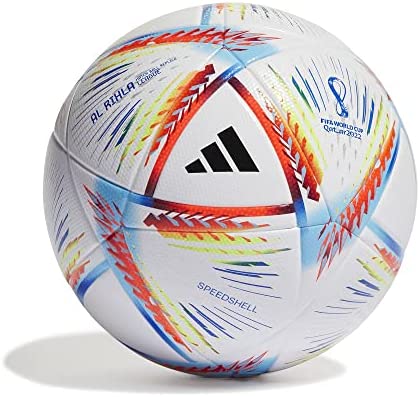adidas unisex-adult FIFA World Cup Qatar 2022 Al Rihla League Soccer Ball