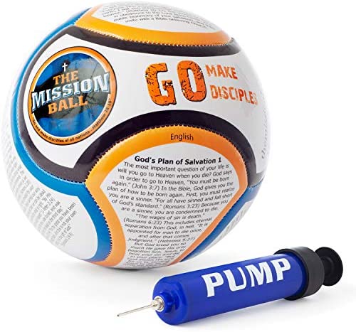 The Mission Ball Soccer - Biblical Gospel 공유 Tool Using Worldu2019s Most Popular 스포츠 Explain Christ Perfect Trips Shoeboxes VBS 선물 English