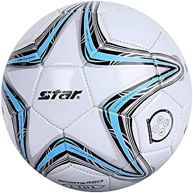 ECOMO Star Composite Soccer Ball,Training Ball Sizes 3, 4, 5 for Kids and Adult