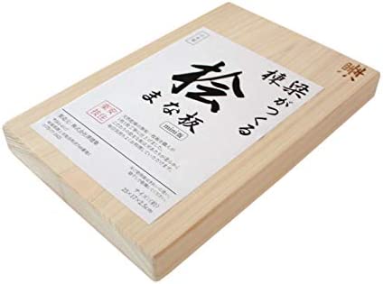 야스라기 고급목제 히노키 도마 일제 36.5×22×2.5cm(표준) (옵션택일)