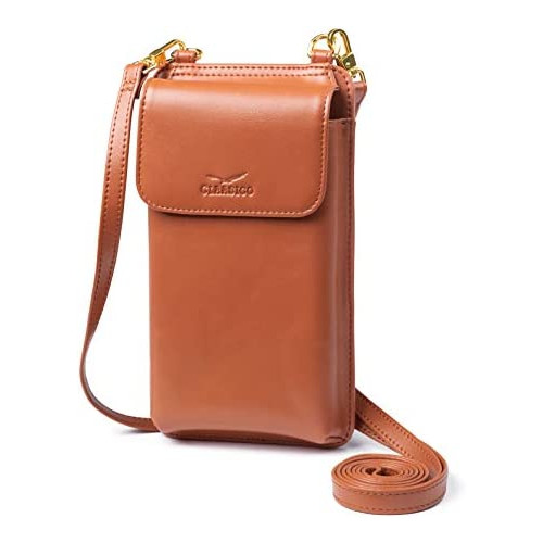 Claasico Womens Crossbody Wallet & Phone Case | iPhone/Samsung/LG Magnet Cell Pouch & Handbag