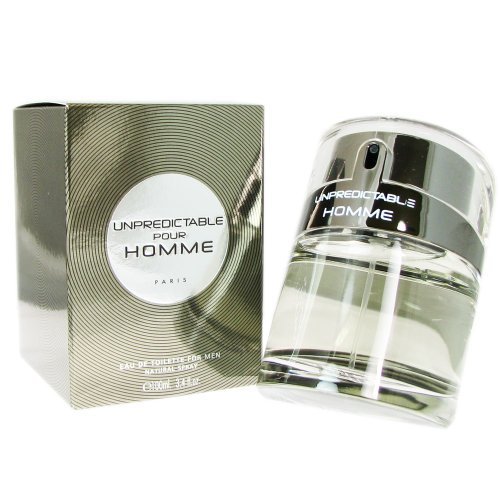 Glenn Perri Unpredictable Pour Homme Eau De Toilette Spray for Men, 3.4 Ounce (Pack of 2)
