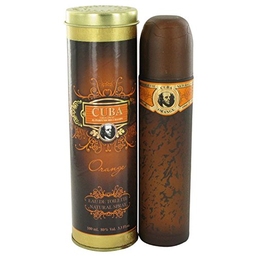 CUBA ORANGE by Fragluxe Eau De Toilette Spray 3.4 oz for Men - 100% Authentic