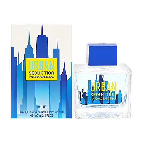 Antonio Banderas Urban Seduction 블루 남자 오드뚜왈렛 스프레이 3.4oz 향수