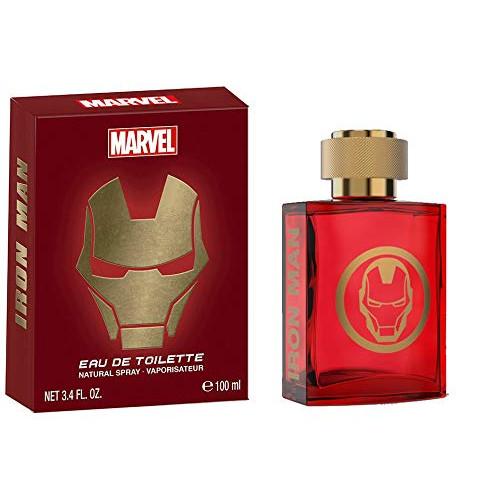 Iron 남성 마블 남자 Cologne 오드뚜왈렛 Made Spain Air Val International,3.4oz 100ml 향수