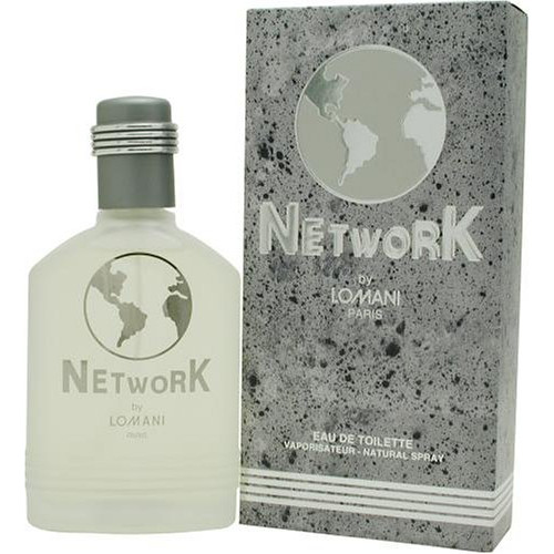Network Lomani 남자 오드뚜왈렛 스프레이 3.4 Ounces 향수