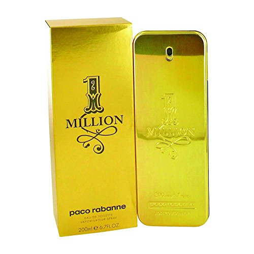 Paco Rabanne Beauty 선물 1 Million Cologne 6.7 oz 오드뚜왈렛 스프레이 남자 향수