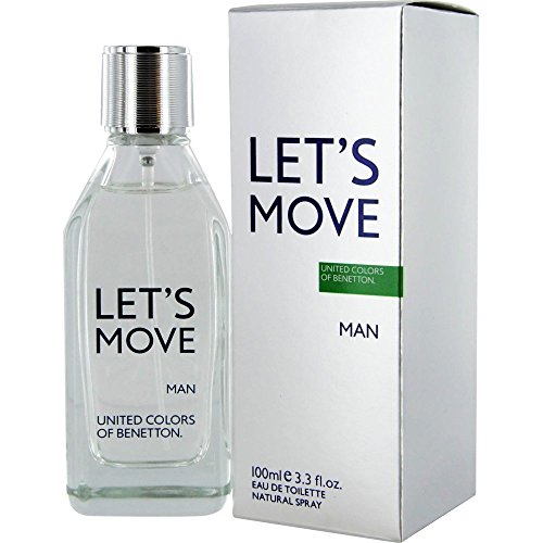 United Colors Benetton Let s Move 남성 오드뚜왈렛 스프레이 남자 3.3oz 향수