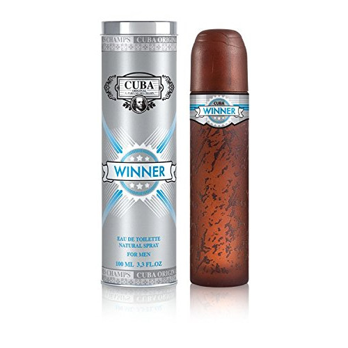 Cuba Winner 오드뚜왈렛 스프레이 남자 3.3oz 향수