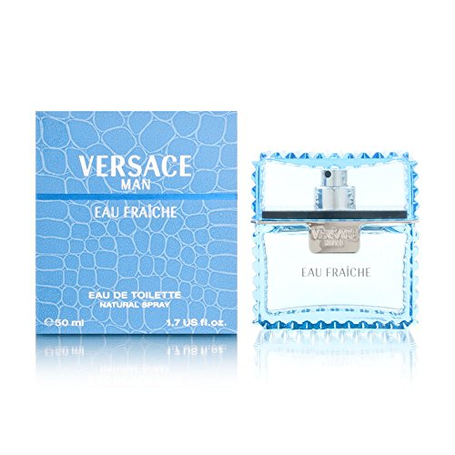 베르사체 남성 Eau Fraiche 오드뚜왈렛 스프레이 블루 6.7 oz 남자 - 100% Authentic 향수
