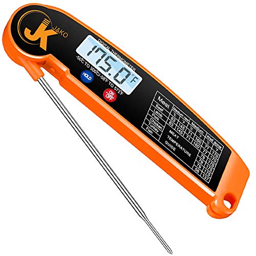 Candy Thermometer,Instant Read Meat Thermometer-Food Thermometer with Temperature Guide Function.Thermometer for Grilling Cooking Kitchen Thermometer for Liquids Smoker Water BBQ Oil Deep Fry