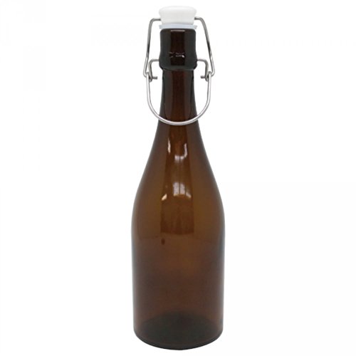 padou Seba스토퍼부 보틀 다크 그린 720ml 스윙 스토퍼 클리어 canister 유리 실리콘 H29.5xφ8.5cm 마개 포함한다 일본제