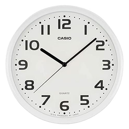 CASIO 카시오 벽시계 블랙 직경 25cm 아날로그 MQ-24 디자인 IQ-24-1JF (옵션택일)