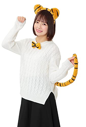 Party City 호랑이 머리띠 세트 코스프레 소품도구