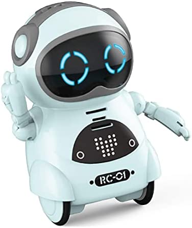 유《갼로봇토》(Youcan Robot) 포켓 로보트 Pocket Robot 미니 사이즈 커뮤니케이션 댄스 노래 스마트 로보트 (핑크)