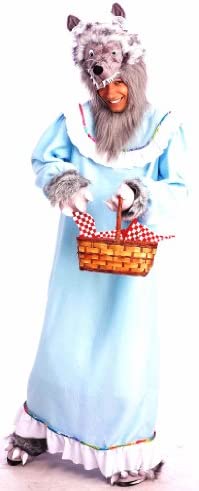Forum Novelties Mens Adult Fairy Tales Granny Wolf Costume