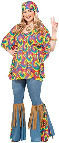Forum Novelties Womens Plus-Size Hippie Chick Plus Size Costume