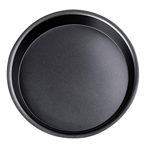 IME Pizza Pan Nonstick Pizzas Tray Sheet Carbon Steel 파이팬 베이킹 Pans 딥 Dish Home Kitchen Bakeware Bread Cake Handmade 10 Inch