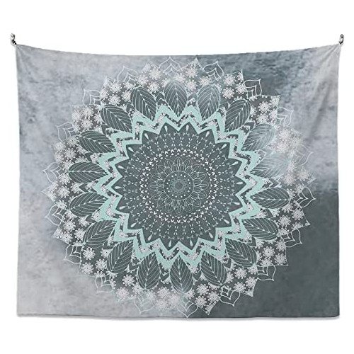 Mandala Tapestry Wall Hanging 침실 Sanctum Decor -51.2x59.1인치 130x150cm