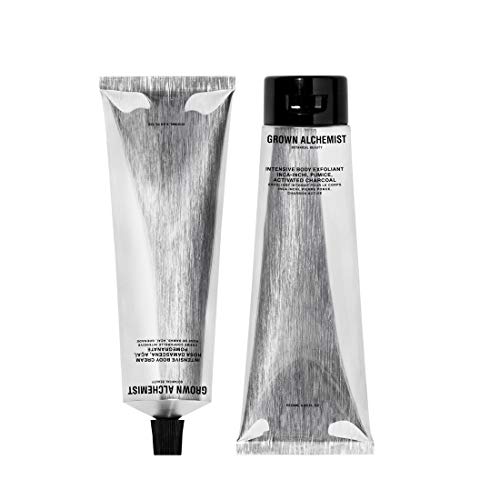 Silver Kit Intensive Body Exfoliant 120 ml + Intensive Body Cream 120 ml I Body Cream and Body Scrub in Gift Set I Vegan I Organic Certified