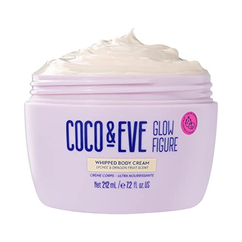 Coco & Eve Glow Figure Body Moisture Whip - Nourishing Moisturising Body Cream (212 ml)