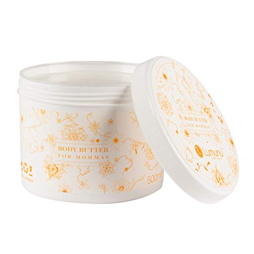 Venize Deluxe Body Butter for Baby Tummy (500ml) - Rich Body Mousse for Dry Skin from 3 Natural Plant Butters with Vitamin E - Anti-Tension