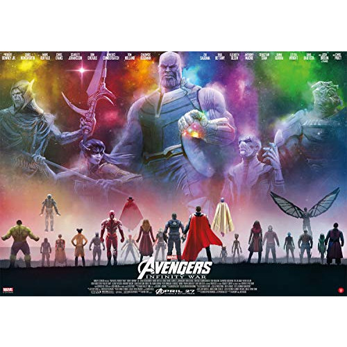 Marvel Comics - 어벤져스 Infinity War 500 피스 직소 Puzzle