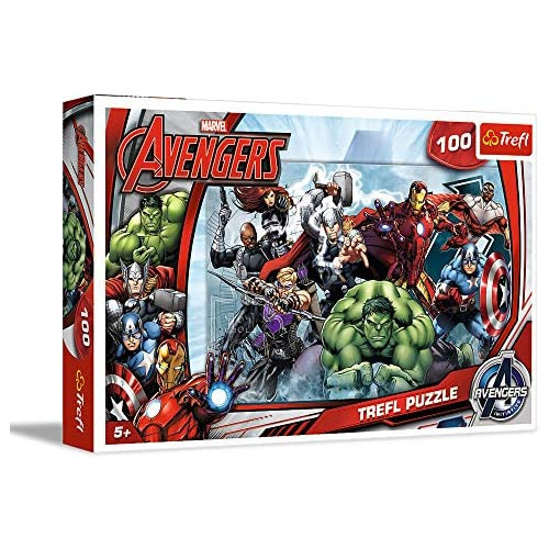 Trefl 디즈니 마블 Let s Attack 퍼즐 100 Pieces