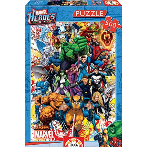 Educa 15560 - 마블 Heroes 500 피스 Puzzle