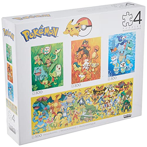 Buffalo Games - 4 1 Multipack 포켓몬 500