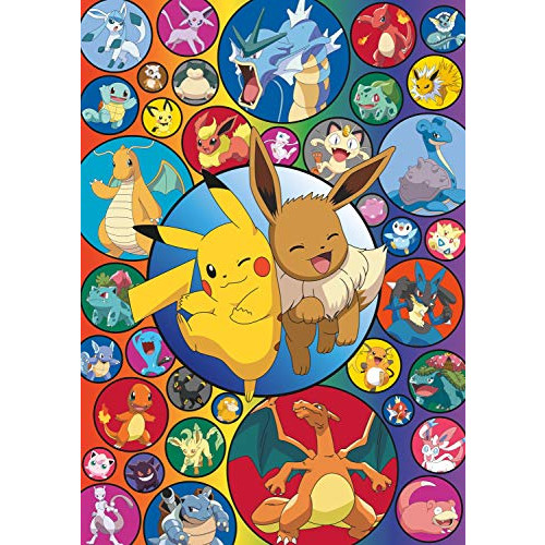 Buffalo Games - Pokémon Bubble 500 피스 직소 Puzzle