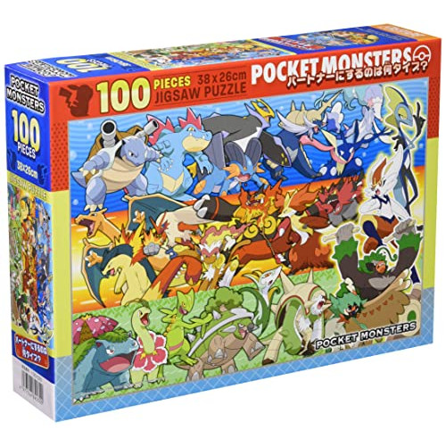 일본제 직소 퍼즐 포켓 몬스터 파트너로 하는 것은 몇 타입 100피스 100-030