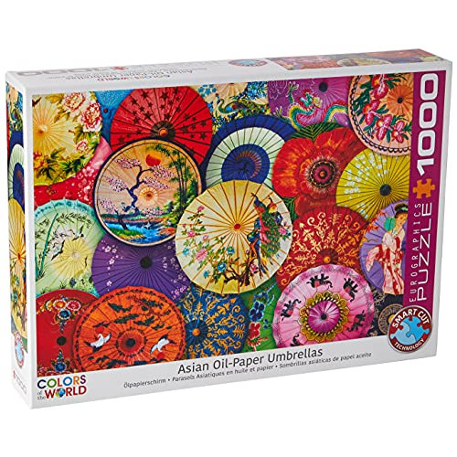 EuroGraphics Asian Oil Paper Umbrellas 1000Piece Puzzle