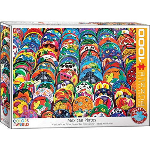EuroGraphics 5421 Mexican 세라믹 Plates 퍼즐 1000 Piece
